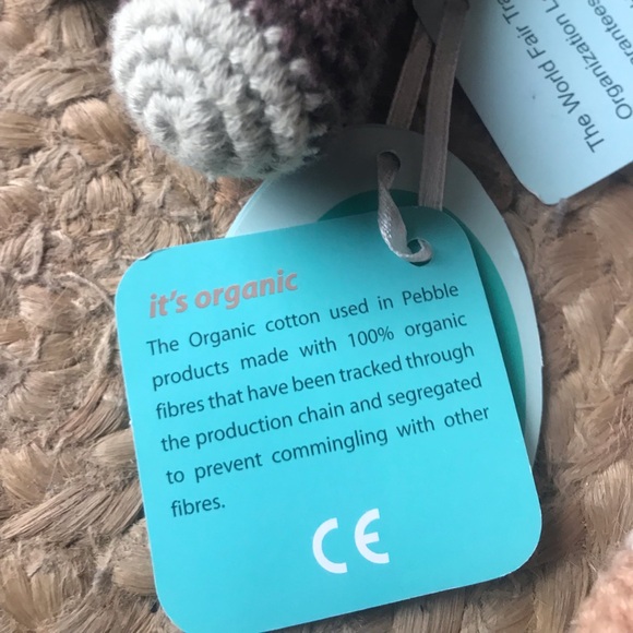 organic baby toy Pebble rattles - Picture 6 of 7